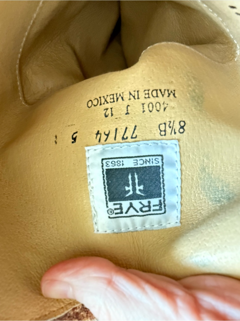 Frye Distressed Brown Leather Boots - Picture 8 of 8